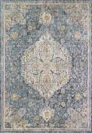 Dynamic Rugs SAVOY 3576-599 Denim and Multi